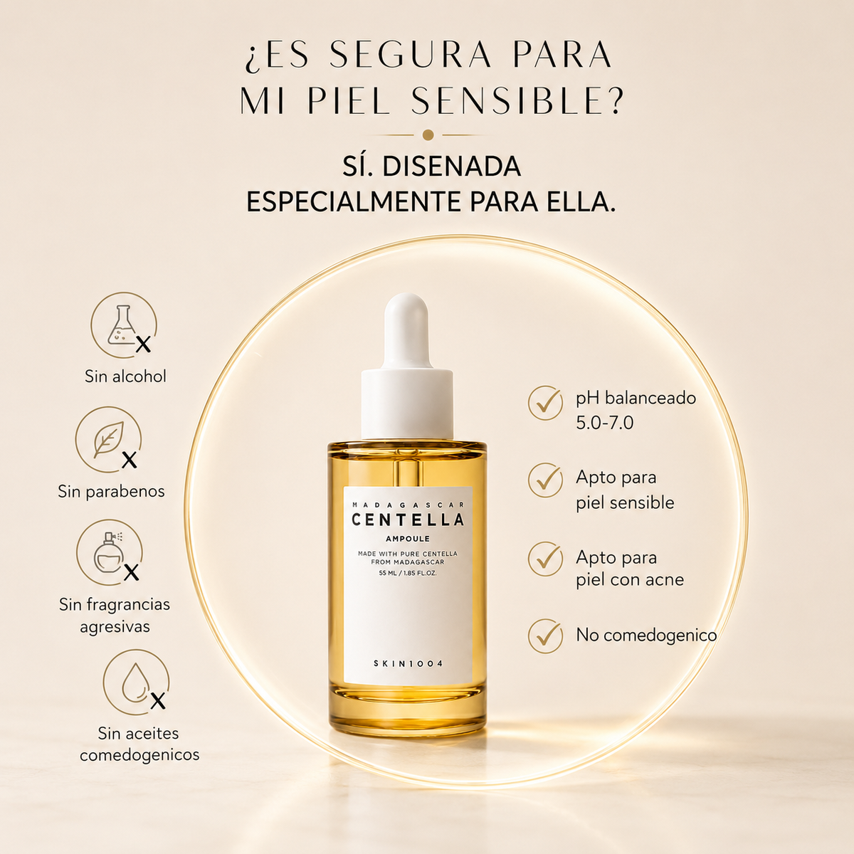 Si. Fue formulada especificamente para ese tipo de piel.