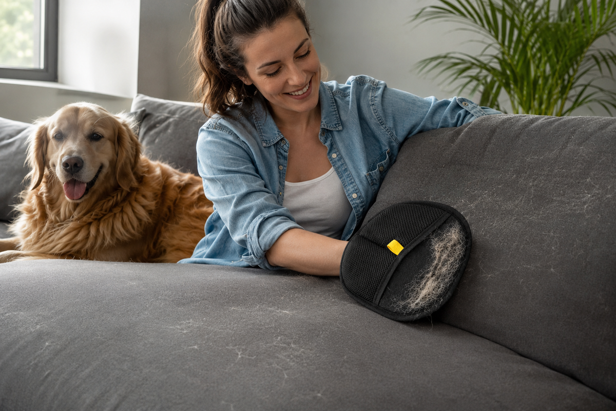 PetNova™ | Guante Removedor de Pelos para Mascotas