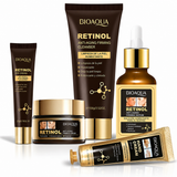 Kit Skincare Retinol 5 PZS Bioaqua | Rutina Completa Anti-Aging