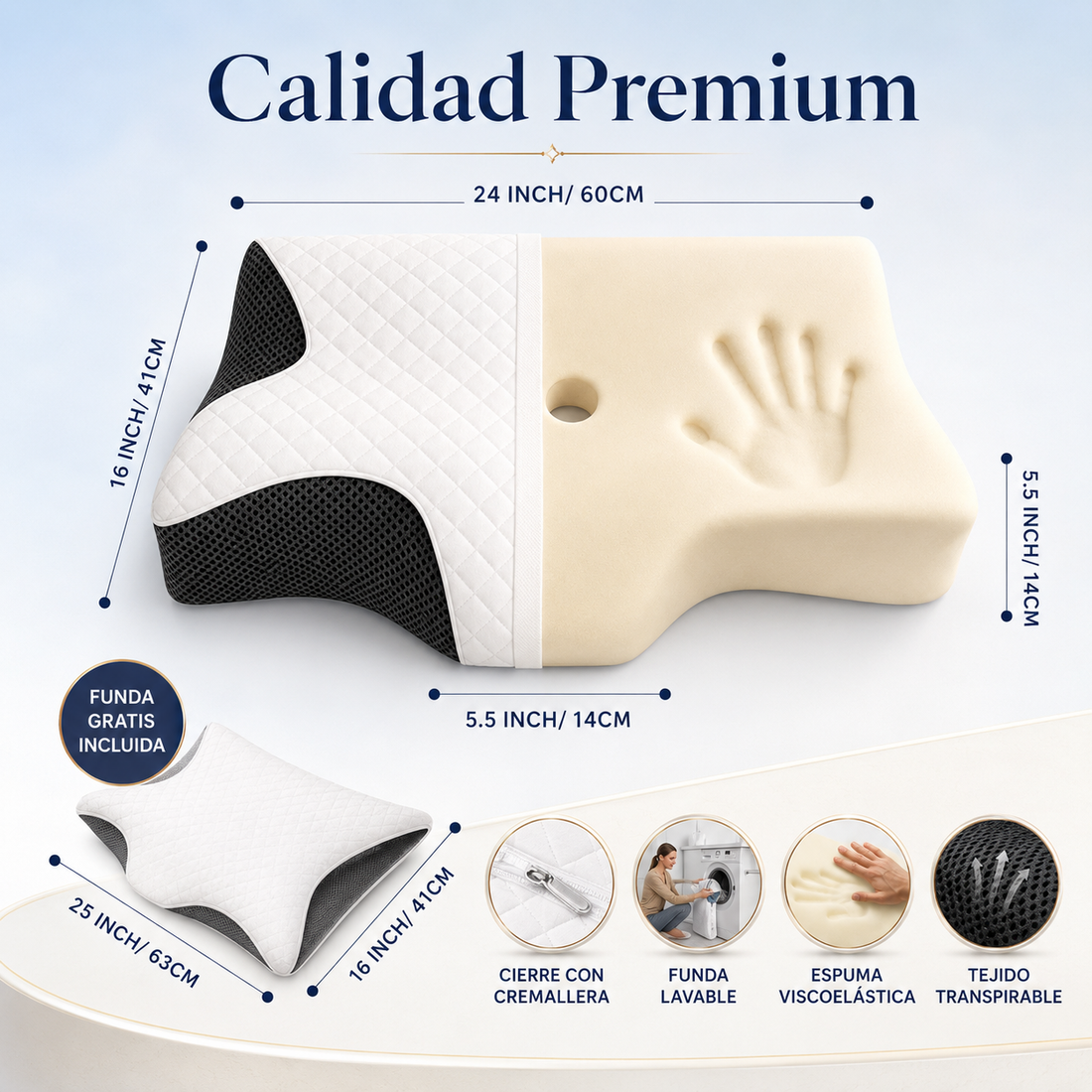 Almohada cervical