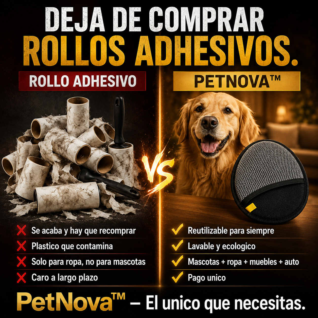 Deja de comprar rollos. Para siempre.