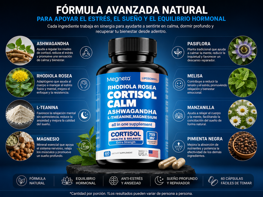 Una fórmula con ingredientes reconocidos internacionalmente.