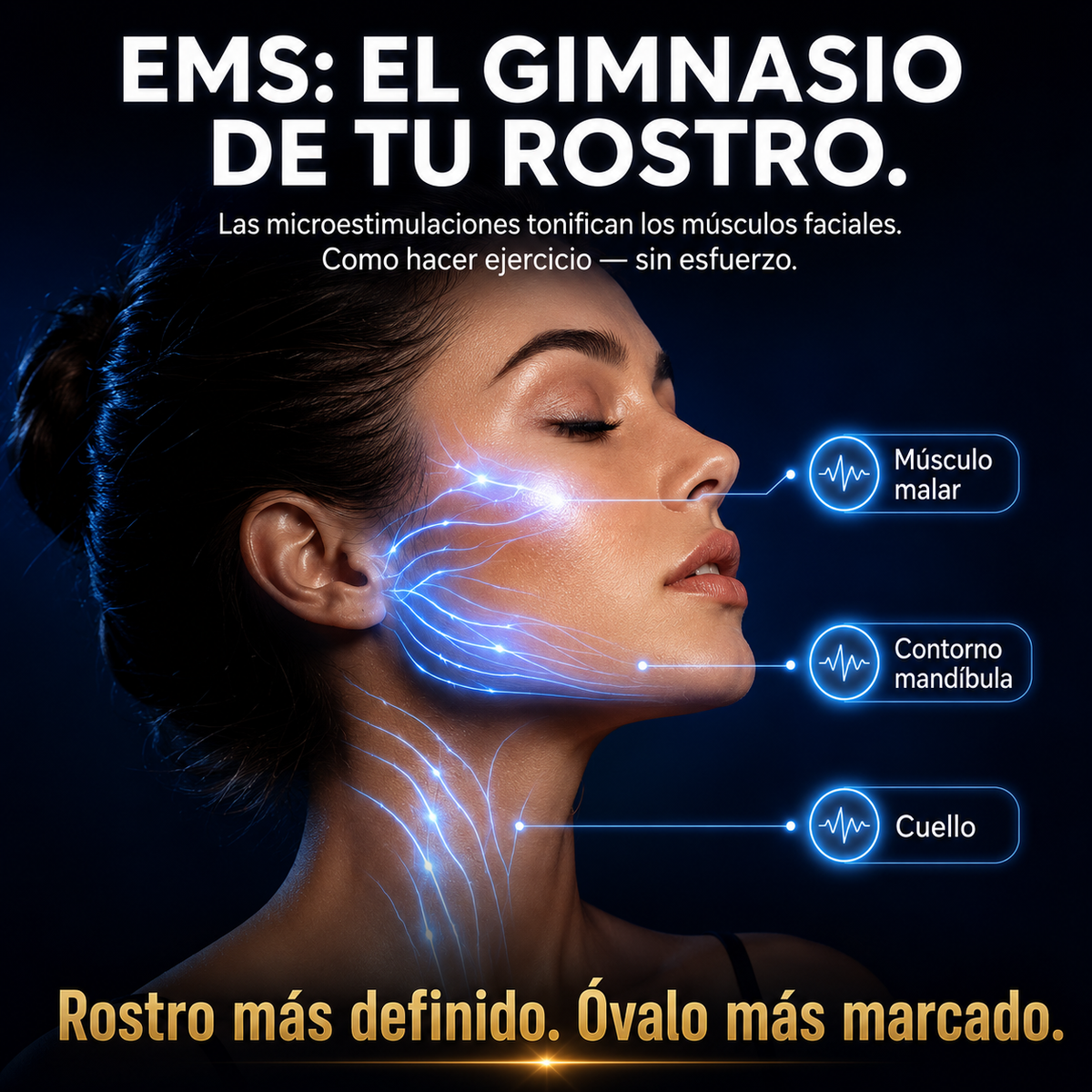 EMS tonifica los músculos de tu rostro